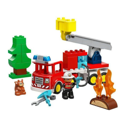 LEGO Duplo Fire Truck with Hose and Firefighter (10473) ΒΑΣΔΙΑΡΗΣ