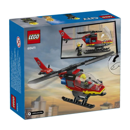 LEGO City Fire Rescue Helicopter (60411) ΒΑΣΔΙΑΡΗΣ