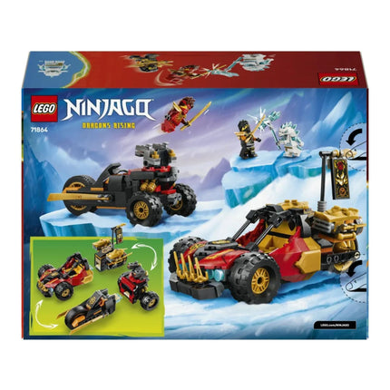 LEGO Ninjago Kai And Cole's Combiner Vehicles (71864) ΒΑΣΔΙΑΡΗΣ