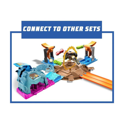 Hot Wheels Monster Trucks Stunt Tire Πίστα Σούπερ Ρόδα Mattel Βασδιάρης