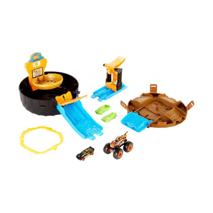 Hot Wheels Monster Trucks Stunt Tire Πίστα Σούπερ Ρόδα Mattel Βασδιάρης