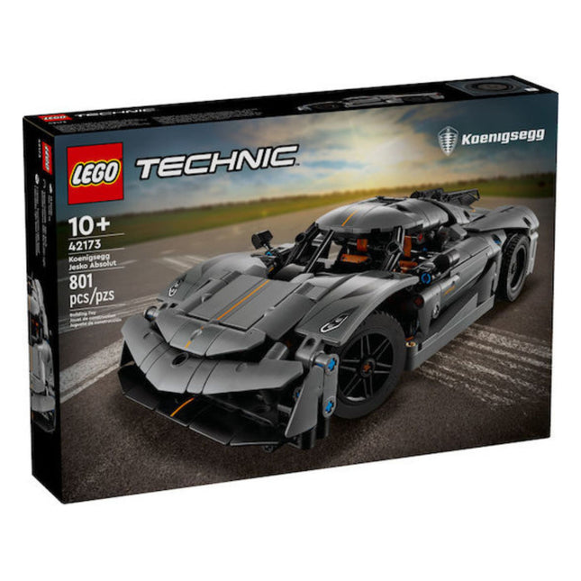 LEGO Technic Koenigsegg Jesko Absolut Grey Hypercar (42173) VASDIARIS