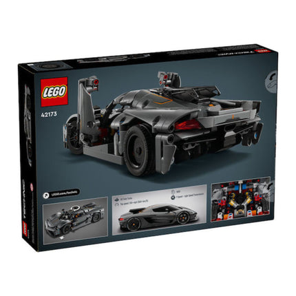 LEGO Technic Koenigsegg Jesko Absolut Grey Hypercar (42173) VASDIARIS