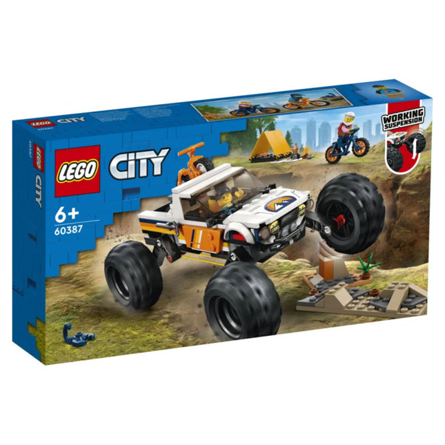 Lego City 4X4 Off-Roader Adventures (60387) Βασδιάρης