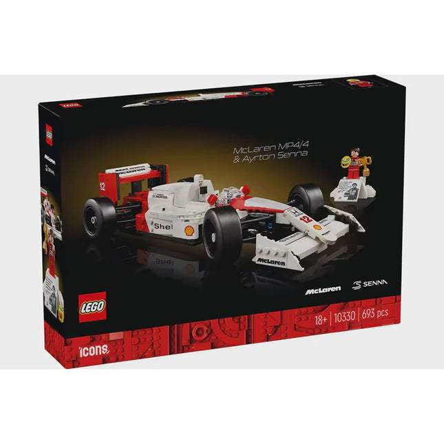 Lego Icons McLaren MP4/4 & Ayrton Senna 10330 VASDIARIS