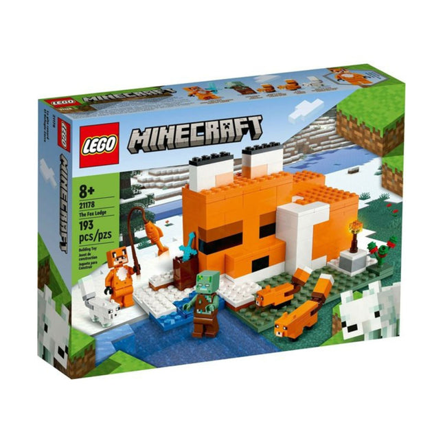 Lego Minecraft The Fox Lodge (21178) VASDIARIS