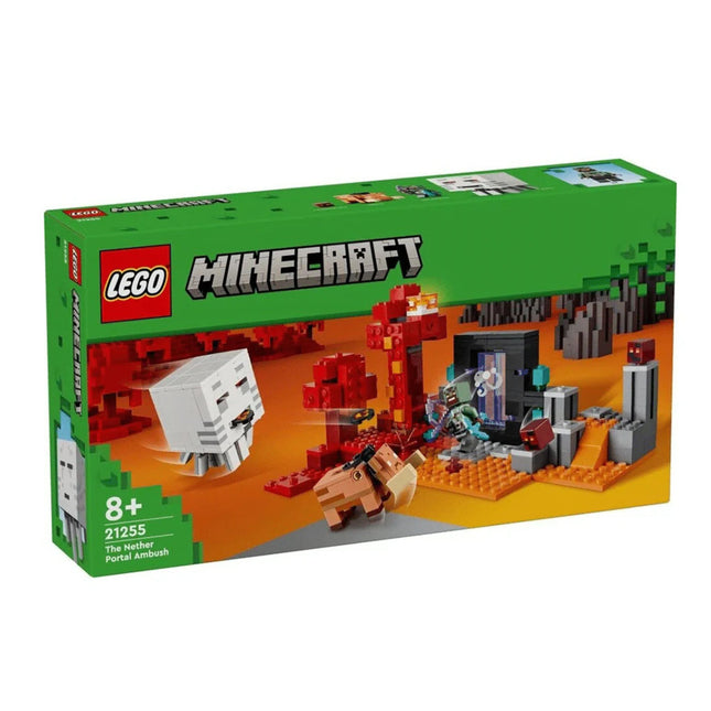 Lego Minecraft The Nether Portal Ambush (21255) ΒΑΣΔΙΑΡΗΣ