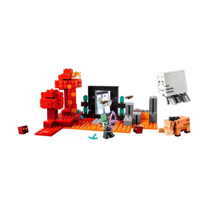 Lego Minecraft The Nether Portal Ambush (21255) ΒΑΣΔΙΑΡΗΣ