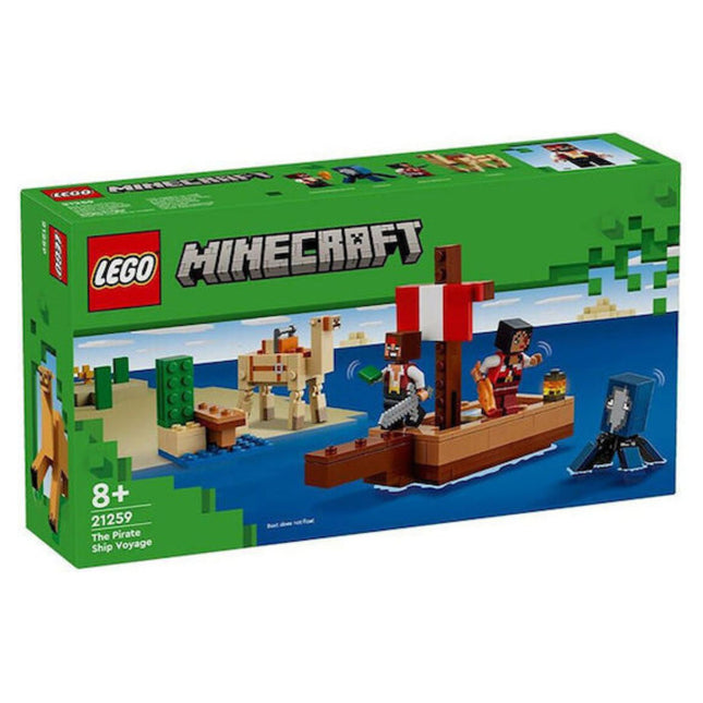 Lego Minecraft The Pirate Ship Voyage (21259) ΒΑΣΔΙΑΡΗΣ