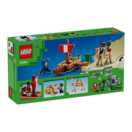 Lego Minecraft The Pirate Ship Voyage (21259) ΒΑΣΔΙΑΡΗΣ