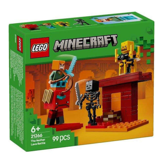 Lego Minecraft The Nether Lava Battle (21266) ΒΑΣΔΙΑΡΗΣ
