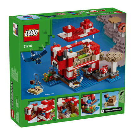 Lego Minecraft The Mooshroom House(21270) ΒΑΣΔΙΑΡΗΣ