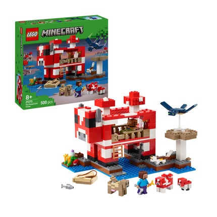 Lego Minecraft The Mooshroom House(21270) ΒΑΣΔΙΑΡΗΣ