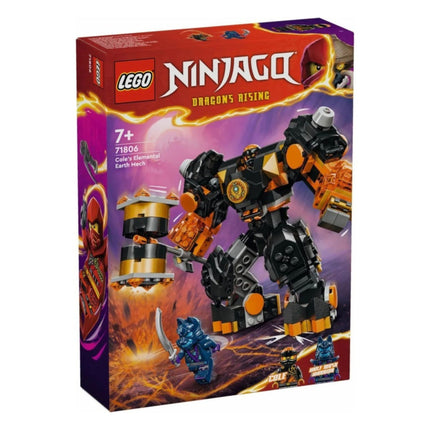 Lego Ninjago Cole's Elemental Earth Mech (71806) Βασδιάρης