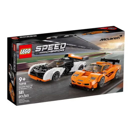 LEGO Speed Champions McLaren Solus GT & McLaren F1 LM (76918) Βασδιάρης