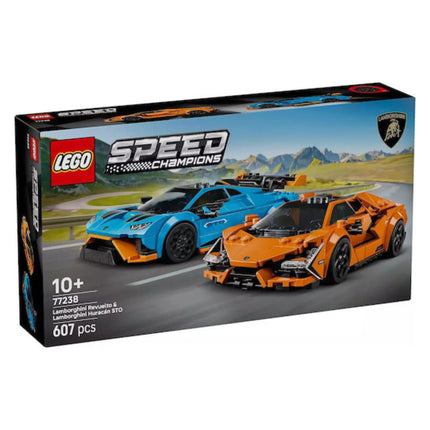 Lego Speed Champions Lamborghini Revuelto & Huracan (77238) ΒΑΣΔΙΑΡΗΣ