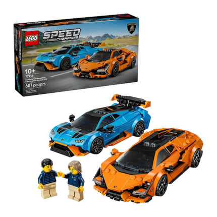 Lego Speed Champions Lamborghini Revuelto & Huracan (77238) ΒΑΣΔΙΑΡΗΣ