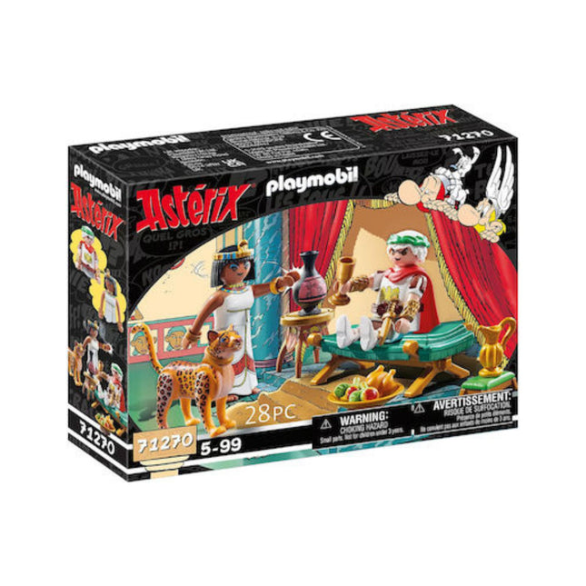 Playmobil Asterix Καίσαρας Και Κλεοπάτρα (71270) Βασδιάρης