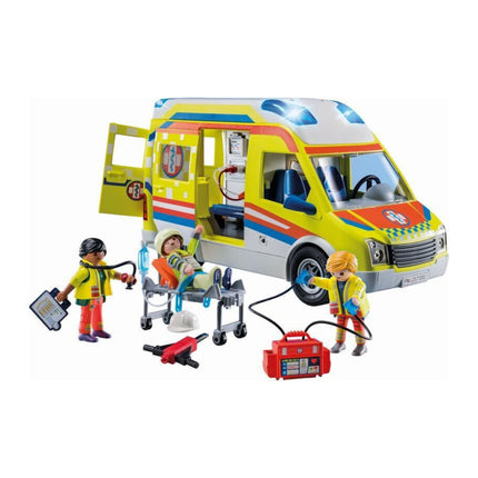 Playmobil City Life Ασθενοφόρο Με Διασώστες (71202) Βασδιάρης