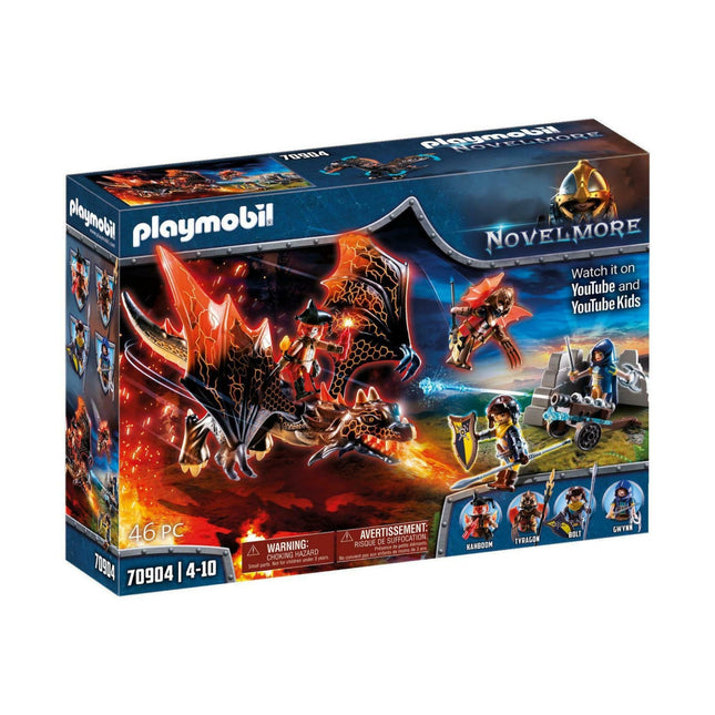 Playmobil Novelmore Δρακο-Επίθεση Στο Νόβελμορ (70904) Βασδιάρης