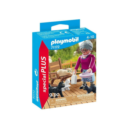 Playmobil Special Plus Γιαγιά Με Γατάκια (71172) Βασδιάρης