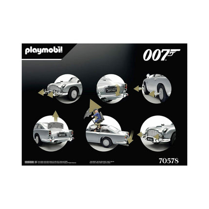 Playmobil James Bond Aston Martin DB5 – Goldfinger Edition (70578) Βασδιάρης