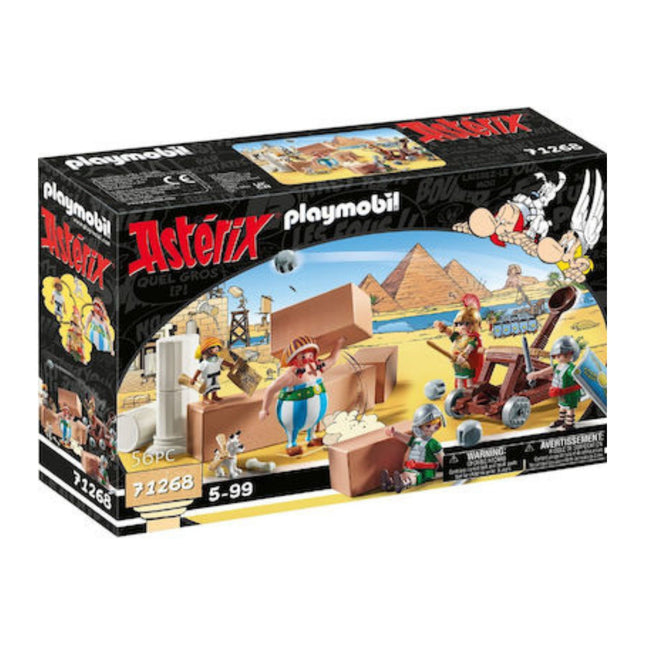 Playmobil Asterix Ο Νουμερομπίς Και Η Κατασκευή Του Παλατιού (71268) Βασδιάρης