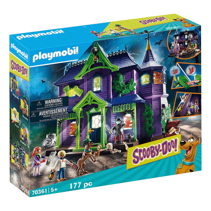 Playmobil SCOOBY-DOO! Περιπέτεια Στο Στοιχειωμένο Σπίτι (70361) Βασδιάρης