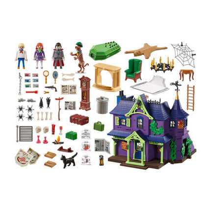 Playmobil SCOOBY-DOO! Περιπέτεια Στο Στοιχειωμένο Σπίτι (70361) Βασδιάρης