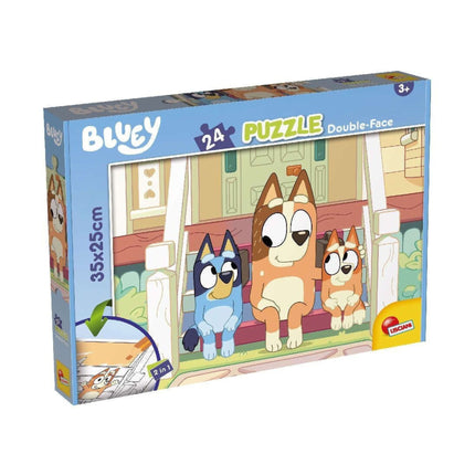 Puzzle Lisciani Double-Face Bluey 24pcs Βασδιάρης