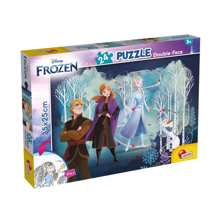 Puzzle Lisciani Double-Face Frozen 24pcs Βασδιάρης