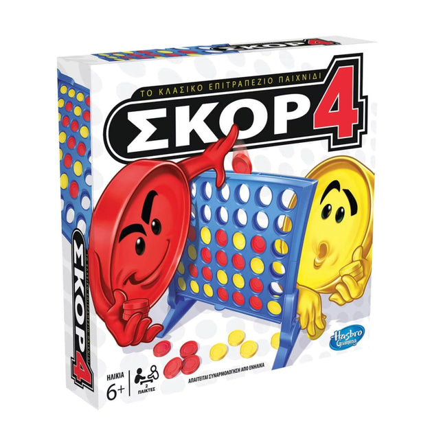 Επιτραπέζιο παιχνίδι Score 4 Hasbro Βασδιάρης