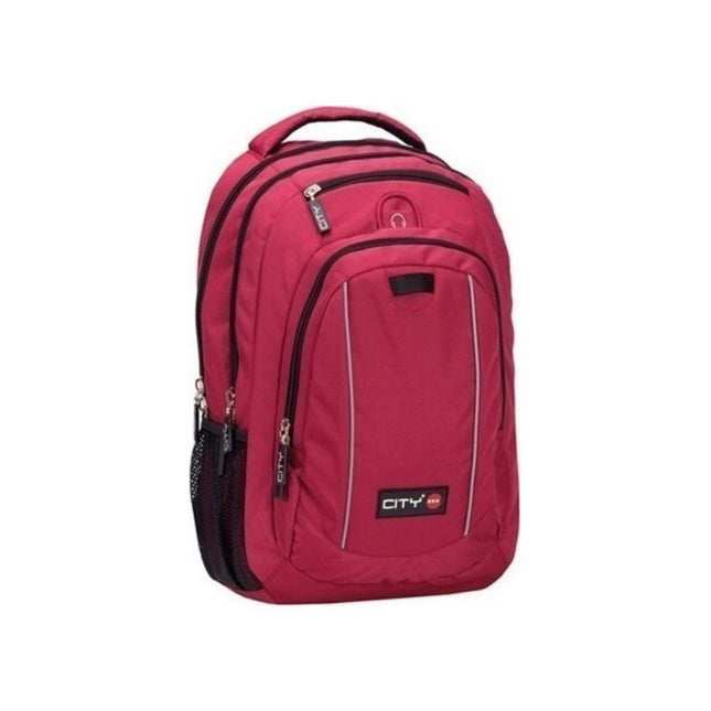 Τσάντα City Sangria Red Βασδιάρης