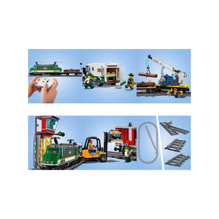 Τα κομμάτια από το Lego city φορτηγό τρένο