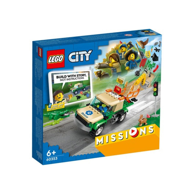 Lego αποστολές διάσωσης άγριων ζώων