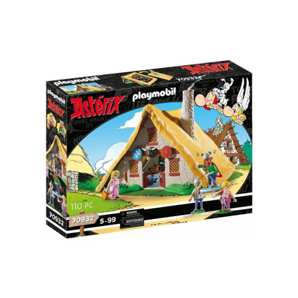 Playmobil asterix με τον αρχηγό μαζεστίξ και την μιμίνα