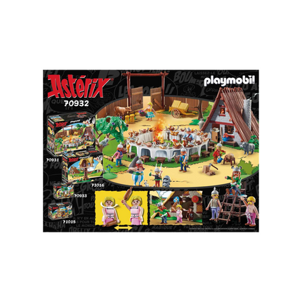 Playmobil Asterix Η Καλύβα του Αρχηγού Μαζεστίξ 