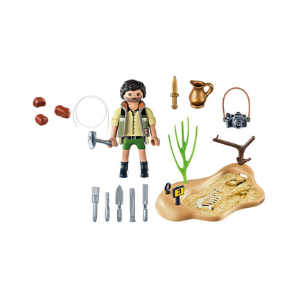 Playmobil Αρχαιολόγος Με Εργαλεία Ανασκαφής (9359) Βασδιάρης