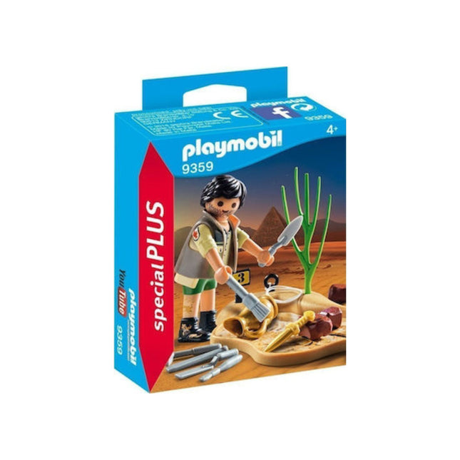 Playmobil Αρχαιολόγος Με Εργαλεία Ανασκαφής (9359) Βασδιάρης
