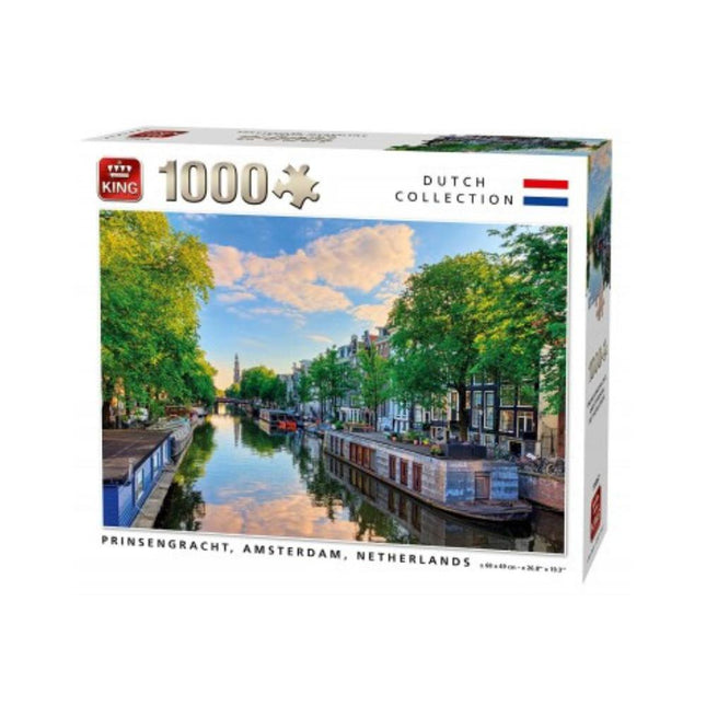 Παζλ με εικόνα από το κανάλι του Άμστερνταμ