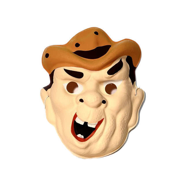 Παιδική πλαστική αποκριάτικη μάσκα προσώπου Βασδιάρης