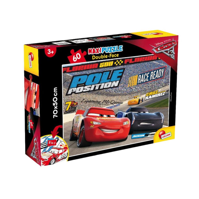 Παζλ από την ταινία αυτοκίνητα με τον μακουίν και τον κρουζ ραμίρεζ σε αγώνα