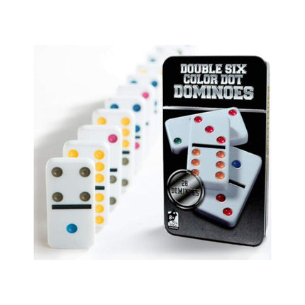 Domino Double Six Color Dot παιχνίδια Βασδιάρης