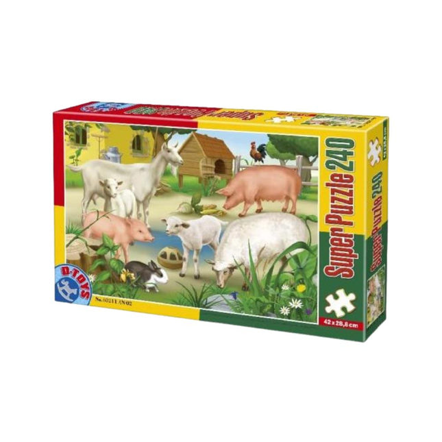 Παζλ με γουρουνάκια με 240 τεμάχια