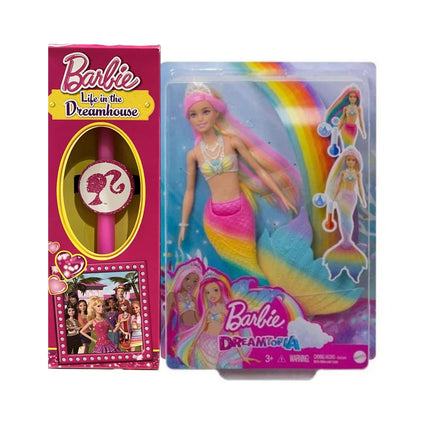 Λαμπάδα Barbie Γοργόνα Μεταμόρφωση Dreamtopia Βασδιάρης