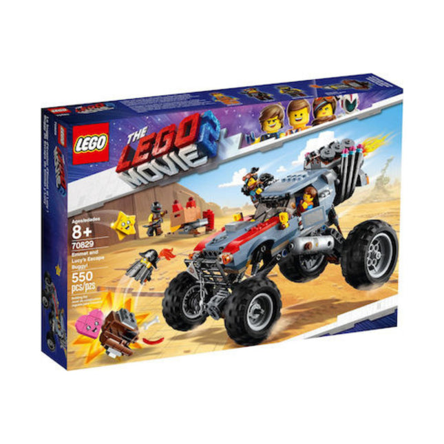 Lego Movie Μπάγκι Διαφυγής Του Έμμετ Και Της Λούσυ! (70829) παιχνίδια Βασδιάρης