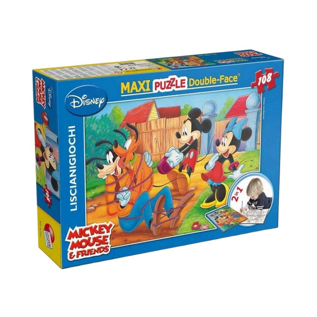 Μίκυ Μάους παζλ για μικρά παιδιά με 108 κομμάτια