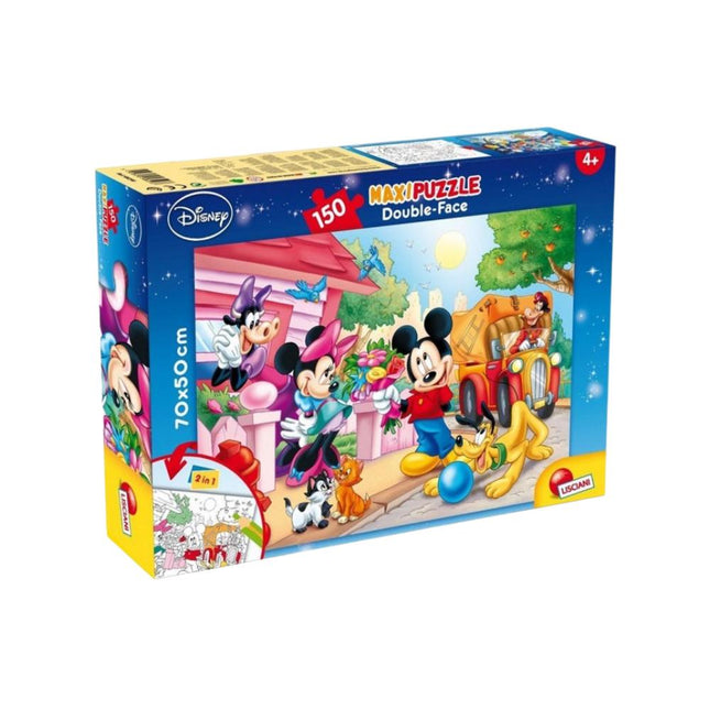 Παζλ με τον Μίκι και την Μίννι για μικρά παιδιά με 150 τεμάχια