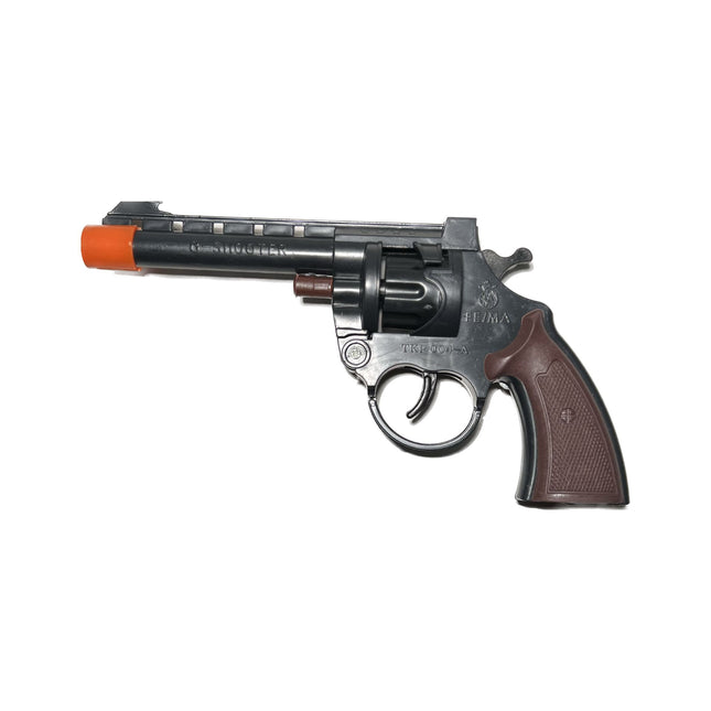 Αποκριάτικο Αξεσουάρ Πιστόλι 8άσφαιρο Πλαστικό