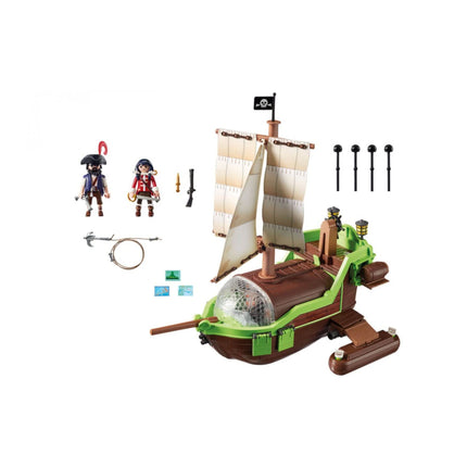 Playmobil Super4 H Ρούμπι με το πειρατικό Chameleon (9000)